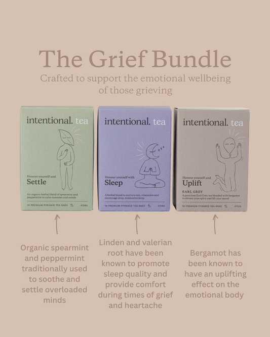 Grief Tea Bundle - Three Supportive Tea Blends for those Grieving